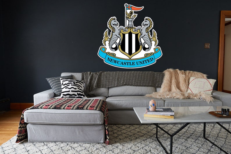 Newcastle United FC Logo Sticker Vinyl Decal 10 Sizes Etsy UK