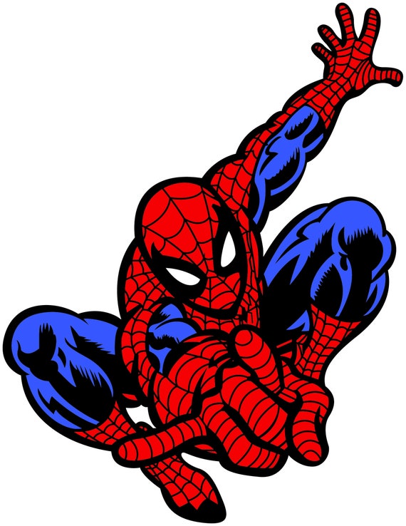 Spiderman Car and Bumper Vinyl Decal / Sticker 10 Sizes Etsy
