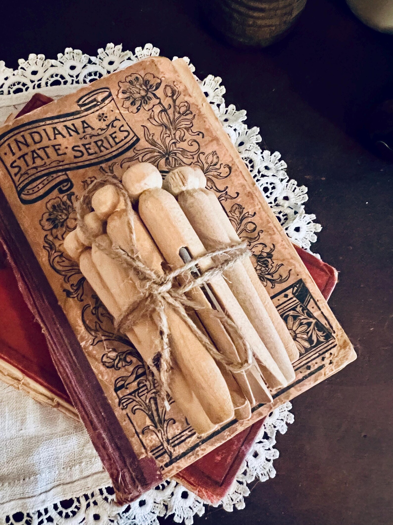 12 Vintage Wooden Clothespins Bundle - Etsy