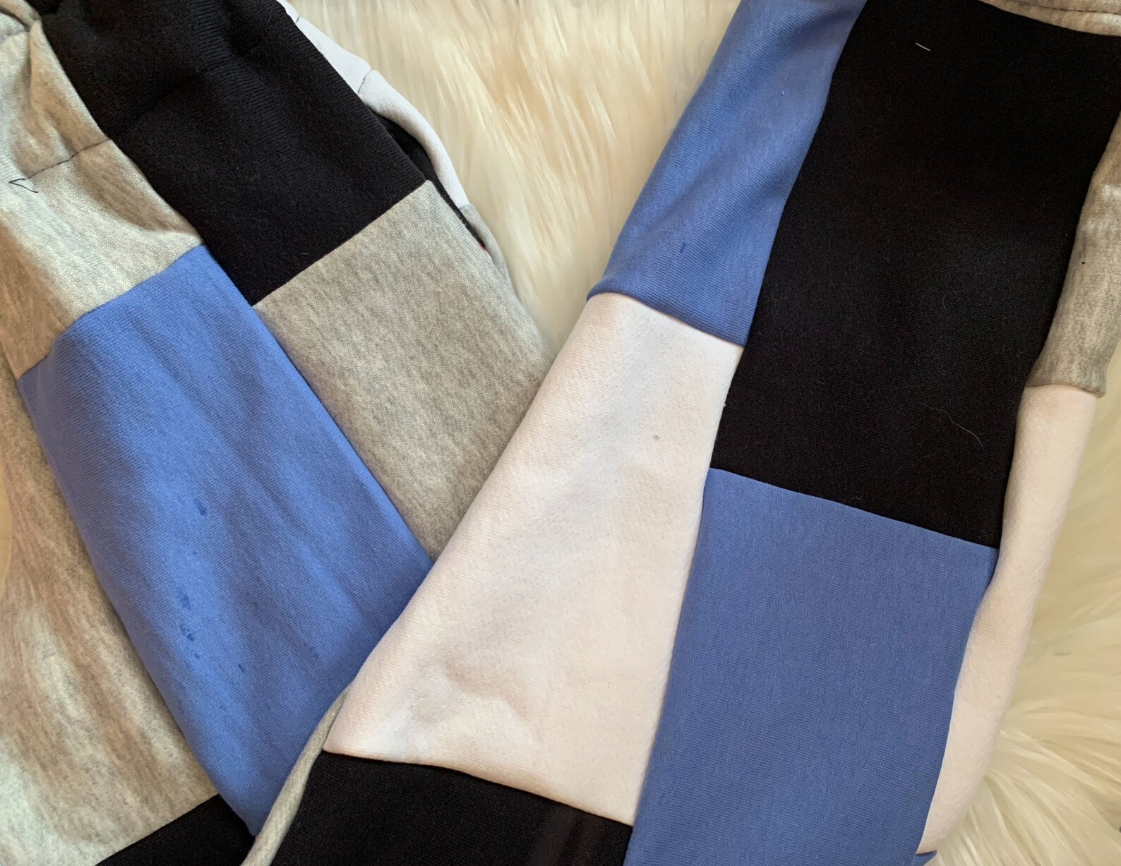 Patchwork Sweatpants | Etsy