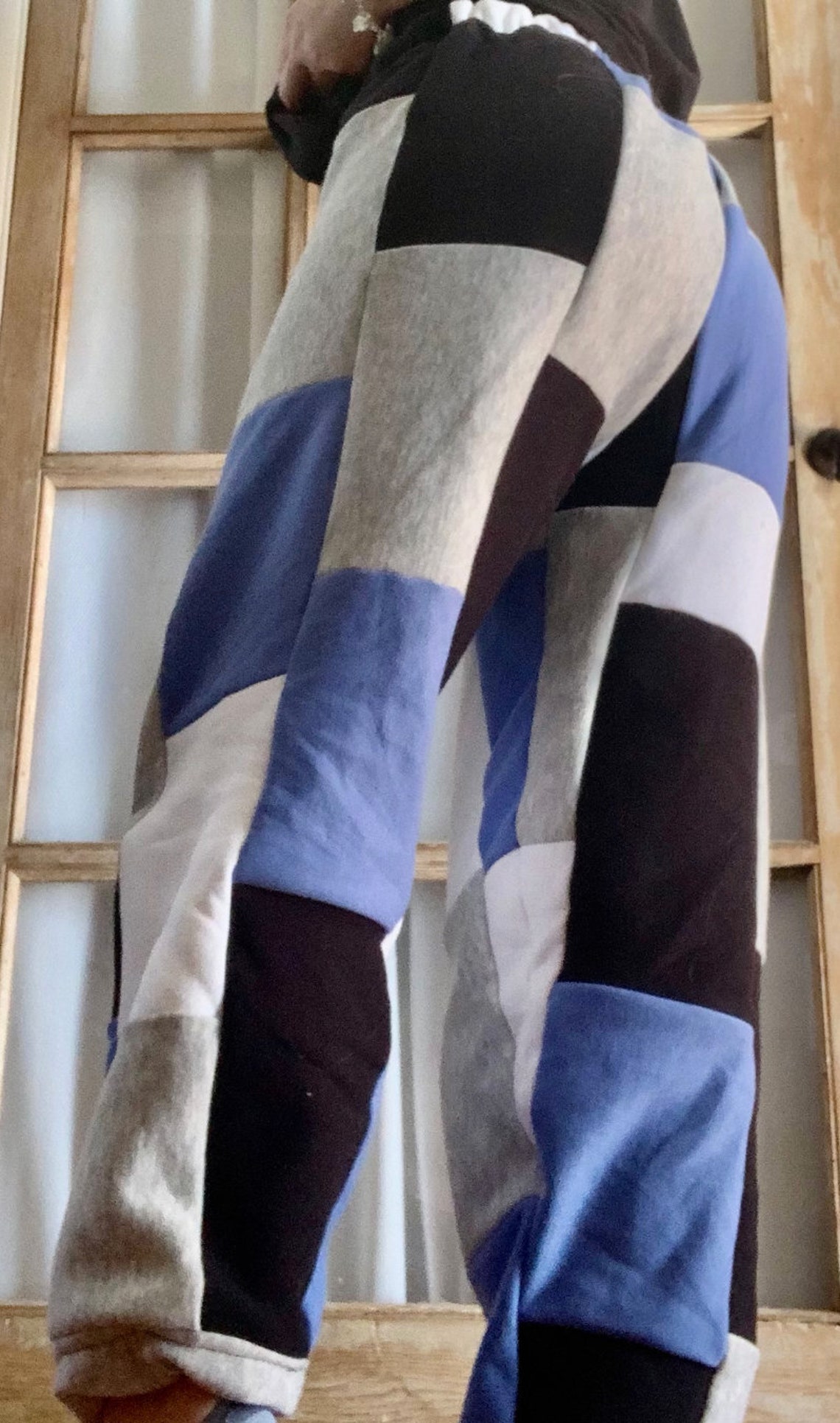 patchwork sweatpants