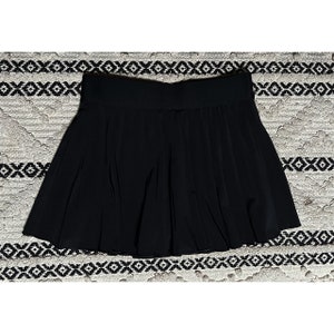Tna Black Mini Tennis Skirt