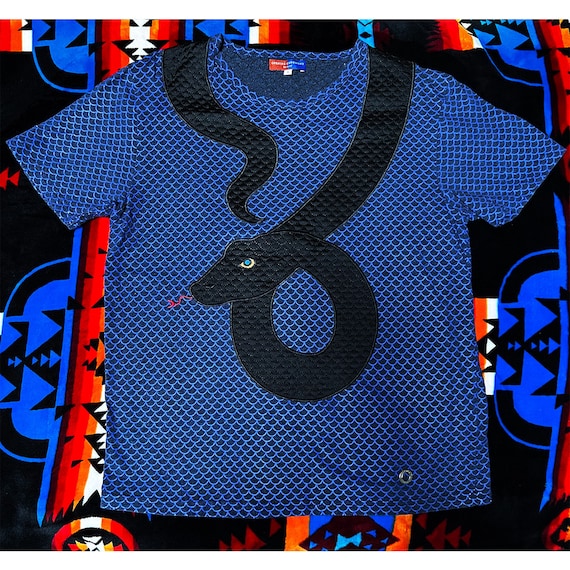 トップス opening ceremony snake embroidery shirt Opening Ceremony Snake Top - Etsy Canada