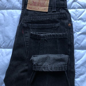 Deadstock Levi’s 512 Tapered Fit Denim Vintage Jean | Size 23-24