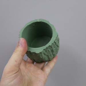 Wood Effect, Natural Flower Pot, Tumbled Patterned Mold, Silicone Mold ...