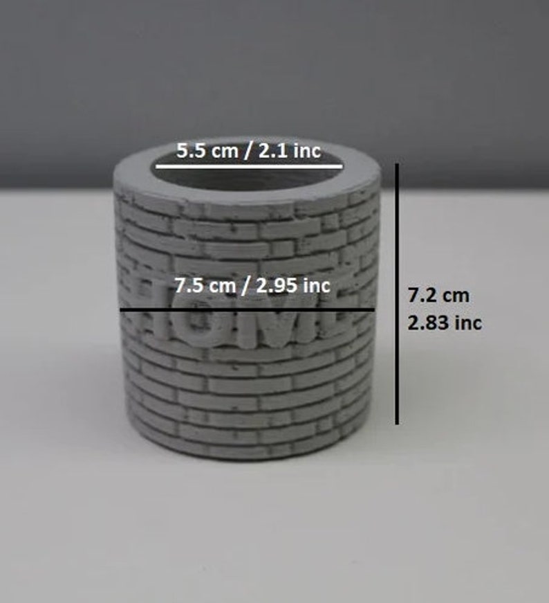 Candle Box Mold Silicone Jar Mold With Lid Candle Container Etsy