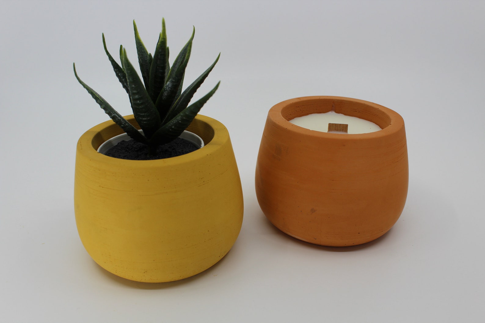 Oval Candle Box With Lid Silicone Jar Mold Round Candle Cup Etsy