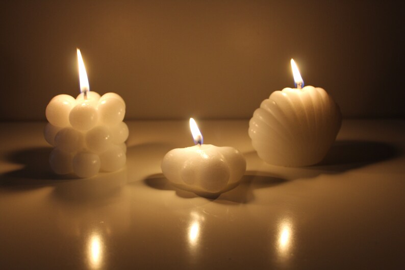 Seashell Candle Mold Scollop Candle Mold Shell Candle Mould Etsy