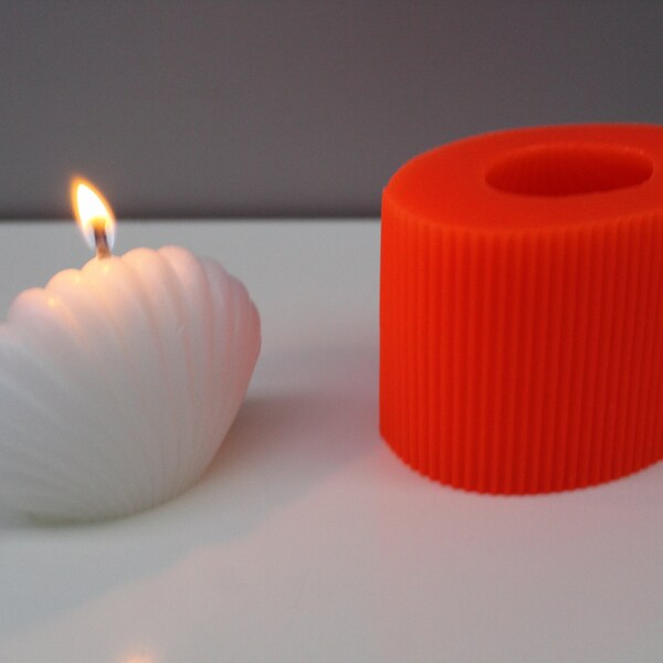Seashell Candle Etsy
