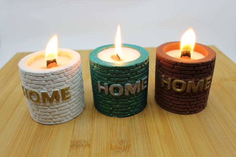 Candle Box Mold Silicone Jar Mold With Lid Candle Container Etsy