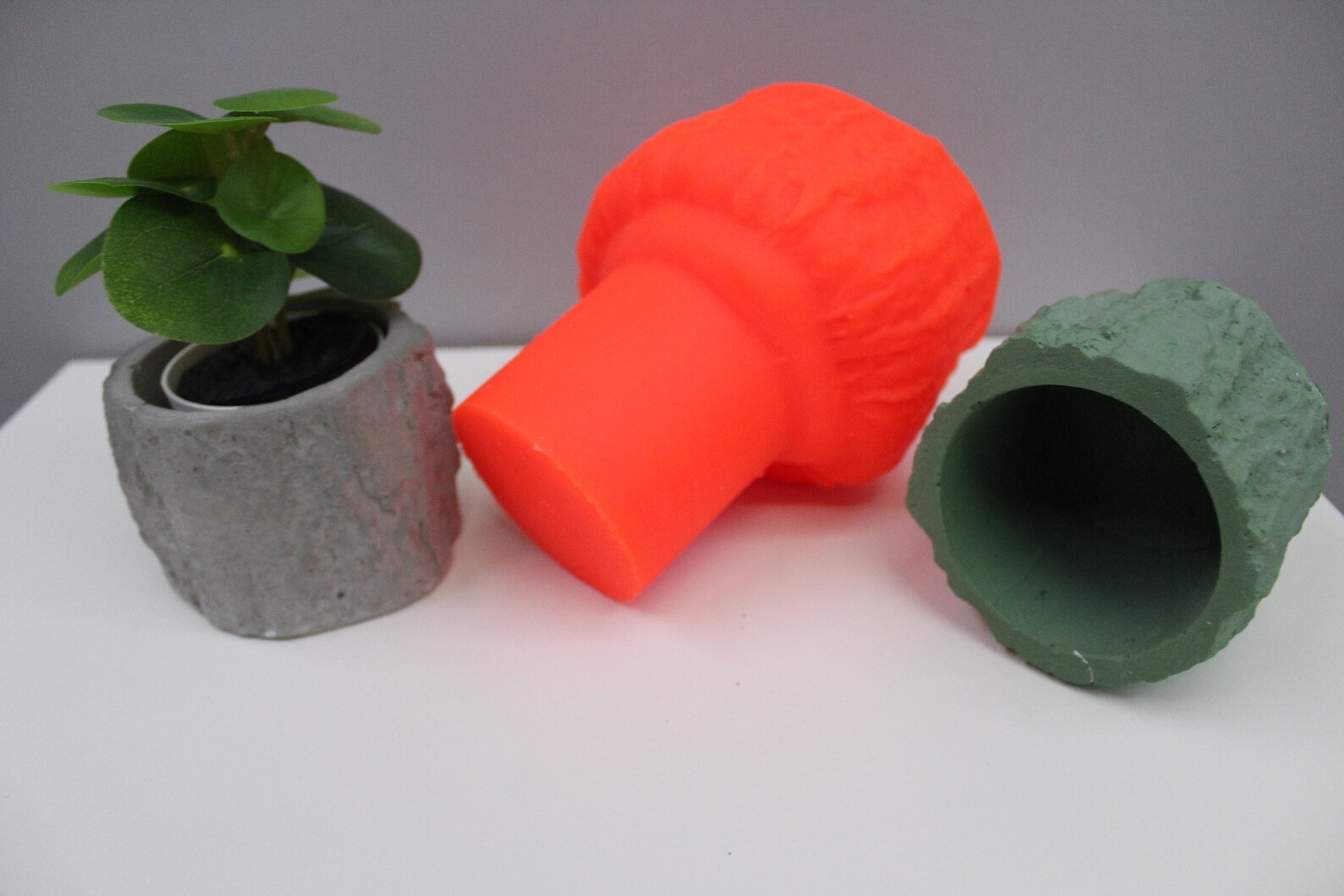 Wood effect Natural flower pot Tumbled patterned mold Etsy