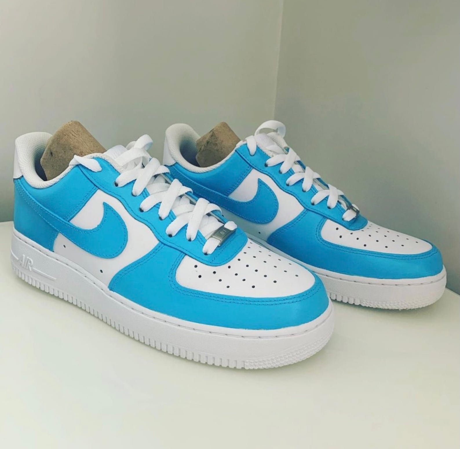 Air Force 1 Powder Blue Etsy