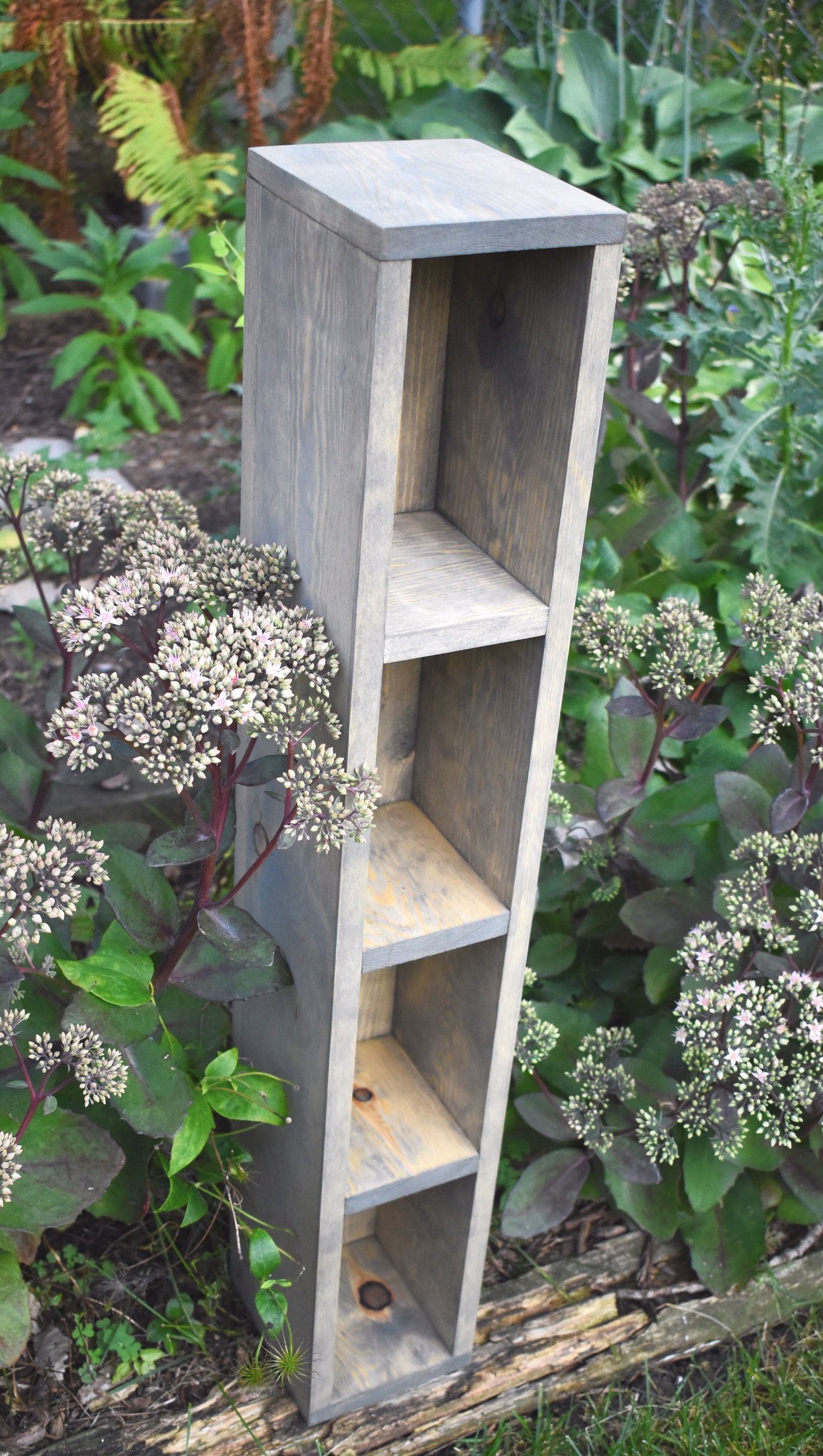 Stand Alone Shelf Book Shelf Bathroom Shelf Wood Shelf Etsy
