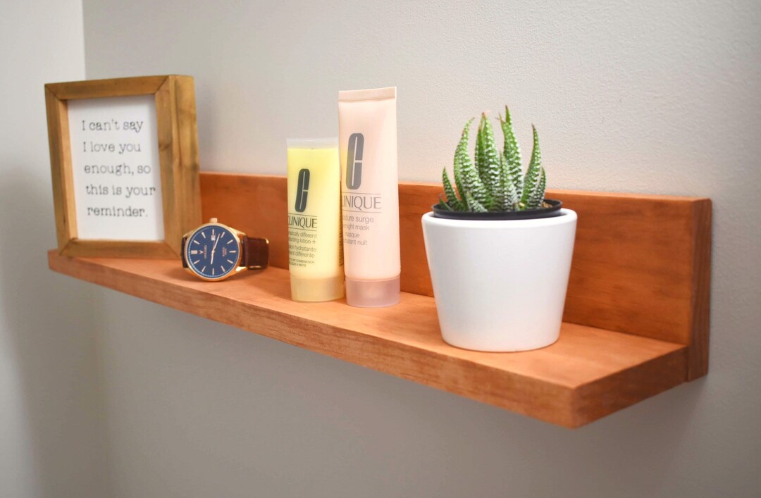 Floating Shelf Bathroom Shelf Photo Ledge Picture Ledge - Etsy