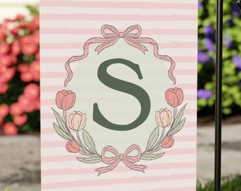 Spring Personalized Garden Flag | Custom Yard Decor