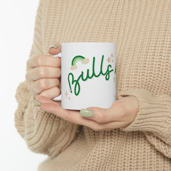 USF Bulls Babe Ceramic Mug 11oz, University of South Florida Bulls Mug Gift, Usf Go Bulls Gift, Usf Mug