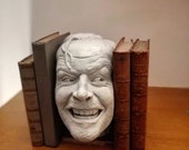 shining, Stephen King, Jack Torrence, bookend, library, sculpture,