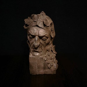 Dante Alighieri - bust, sculpture