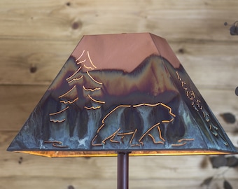 100% Copper Lamp Shade