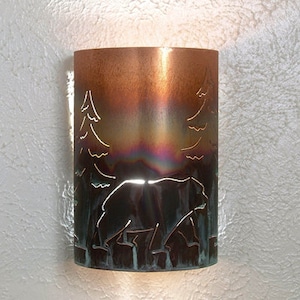 100% Copper Sconce image 3