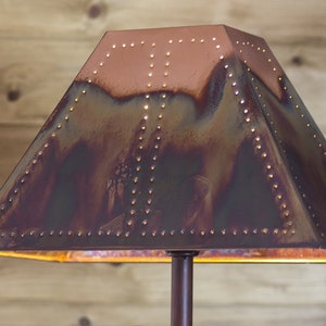 100% Copper Lamp Shade afbeelding 3