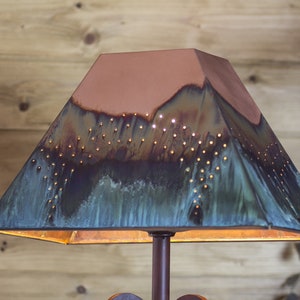 100% Copper Lamp Shade image 1