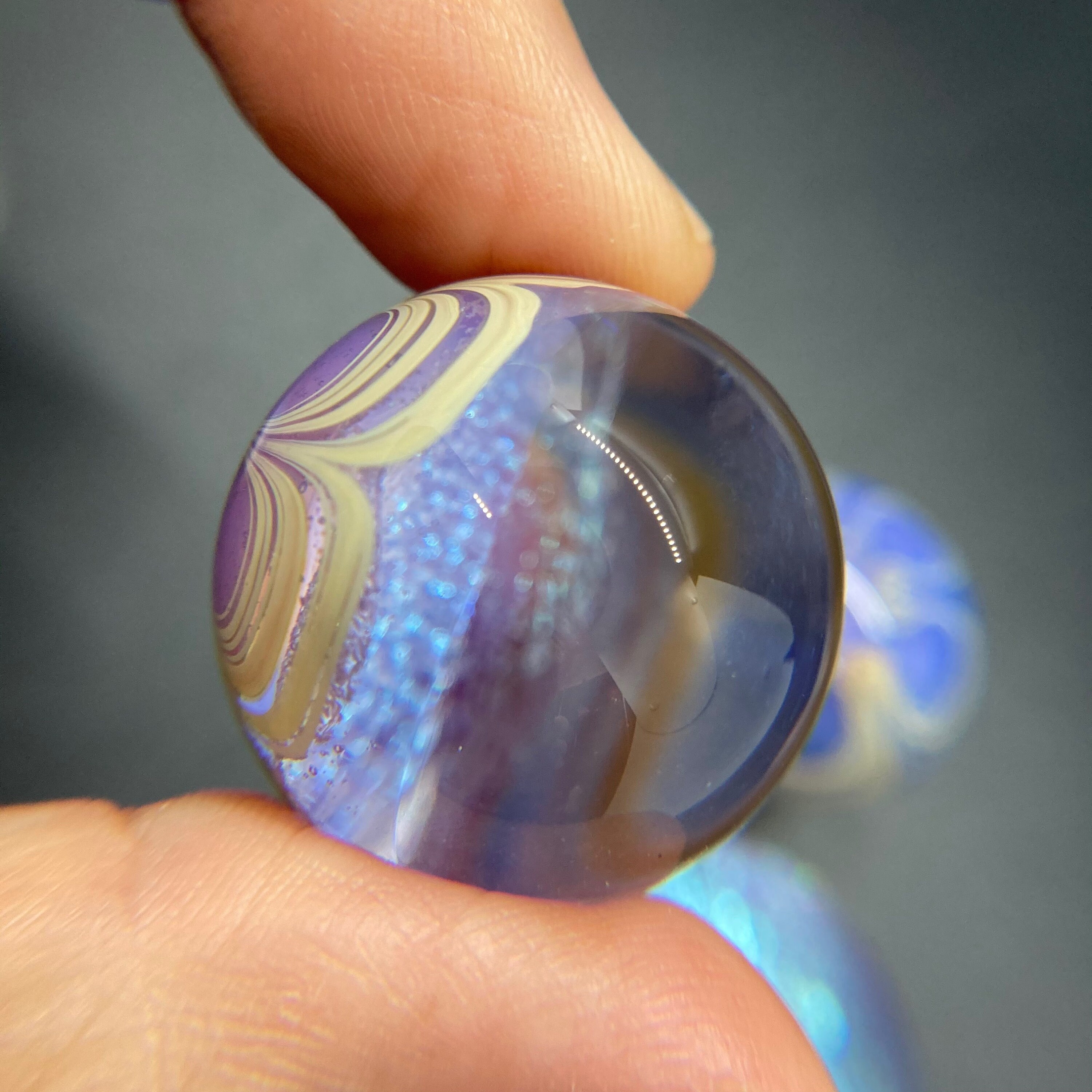 Purple Peace Marbles Limited Edition. Collectable Glass Etsy