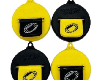 Beverage Buddee Can Cover - Football Imprint - Can Cover For Standard Size Soda/Beer/Energy Drink Cans