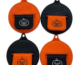 Beverage Buddee Can Cover - Halloween Imprint - Can Cover For Standard Size Soda/Beer/Energy Drink Cans - 4 Pack
