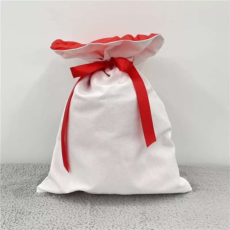 Sublimation Blank Santa Sack\blessing bag Necklace