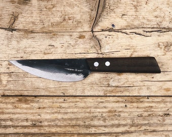 Chef knife -  Performance ,Rustic, Traditional, Hand Forged, Handcrafted,Unique, Fair-trade,  12cm blade