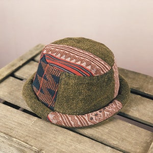 Colorful Bucket Hat in Durable Canvas, Perfect for Casual Wear, Unique Gift for Hat Lovers
