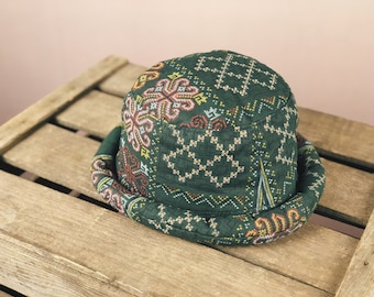 hat, bucket hat, ethno