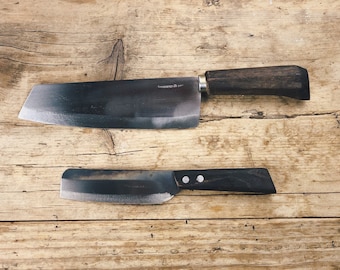Messer, Chef Messer, Performance, Spezial , Asiatisch, Handarbeit, Rustikal, 12 cm +  20cm Klinge