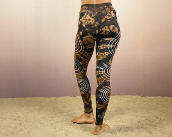 Batik Leggings: Soft Viscose Blend, Yoga Dance Festival Wear