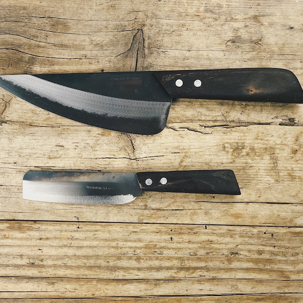 Chef knife -  Performance ,Rustic, Traditional, Hand Forged, Handcrafted,Unique, Fair-trade, Starterset  fair-trade