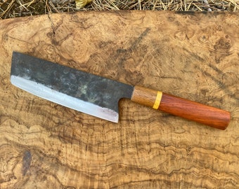 Chef knife -  Performance ,Rustic, Traditional, Hand Forged, Handcrafted,Unique, Fair-trade