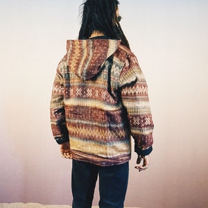 Hooded Sweater, Hoodie, unisex, Festival, cozy, boho, ethno, Urban Nomad, Surfer image 6