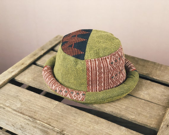 民族帽子 帽子、バケットハット、民族 - Etsy 日本