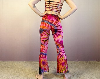 Flared Pants, Leggings, Tie Dye , Bellbottom, Unisex, YOGA, Festival, Ecstatic Dance