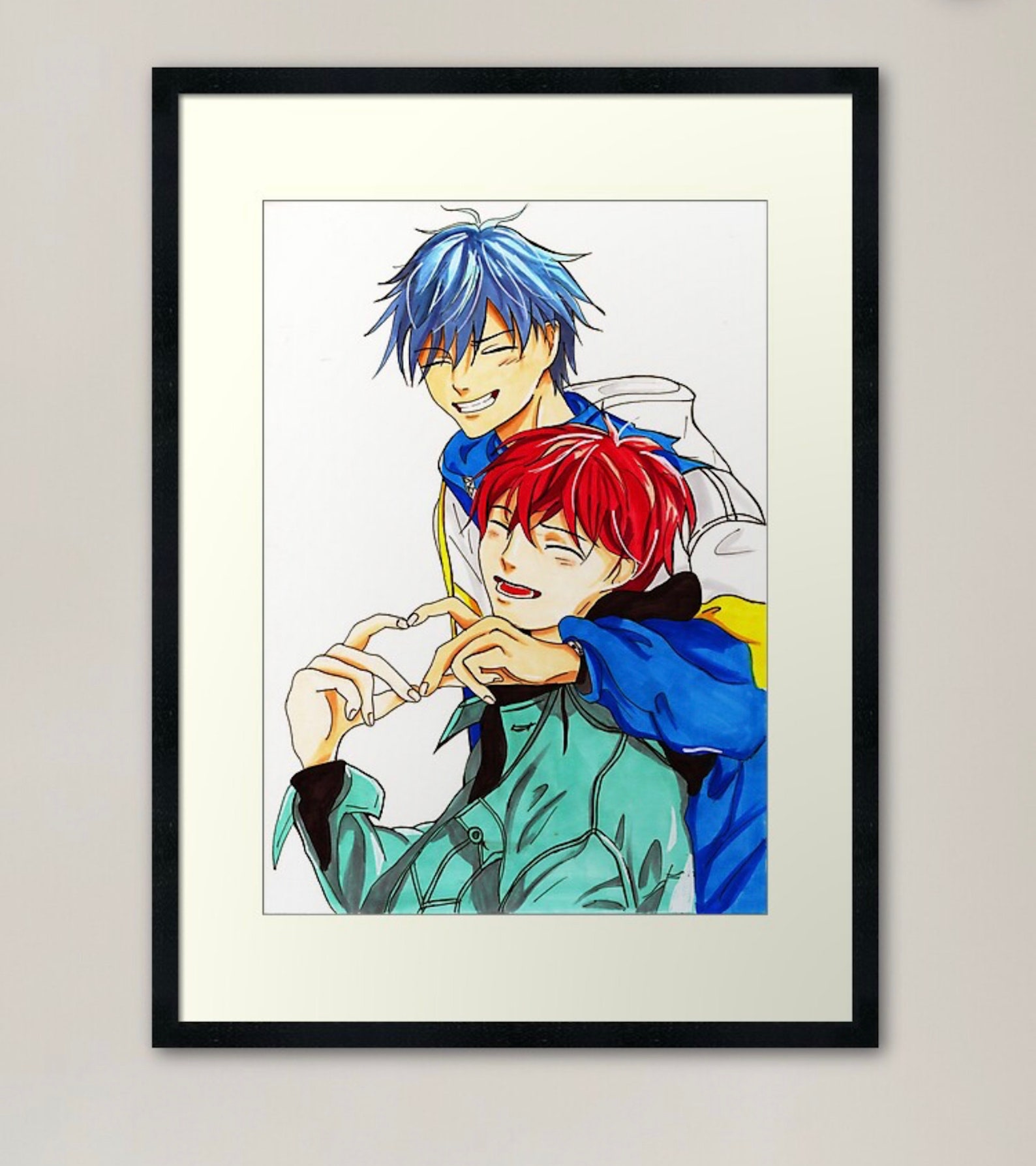  Given Poster Anime  BL Uenoyama and Mafuyu Art Print Etsy