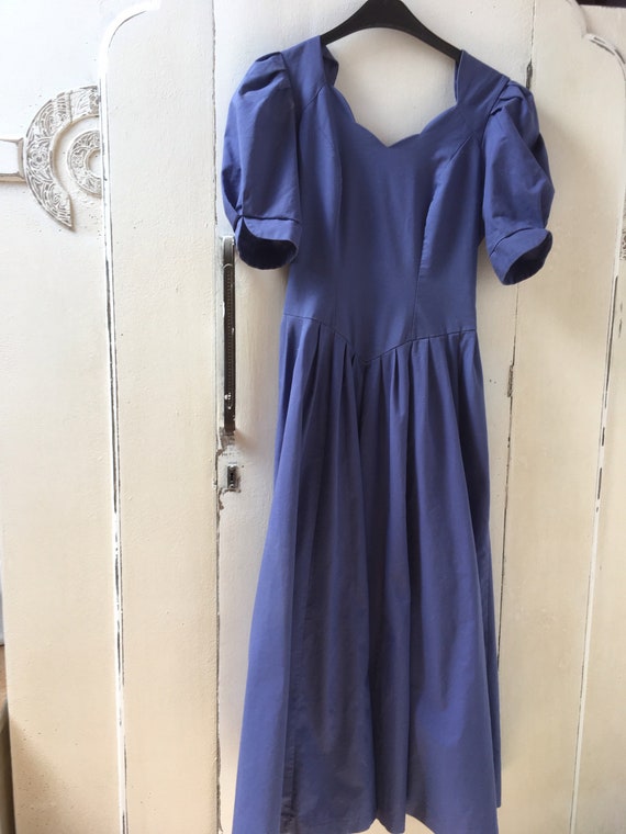 Laura ashley dress,blue,elegant,