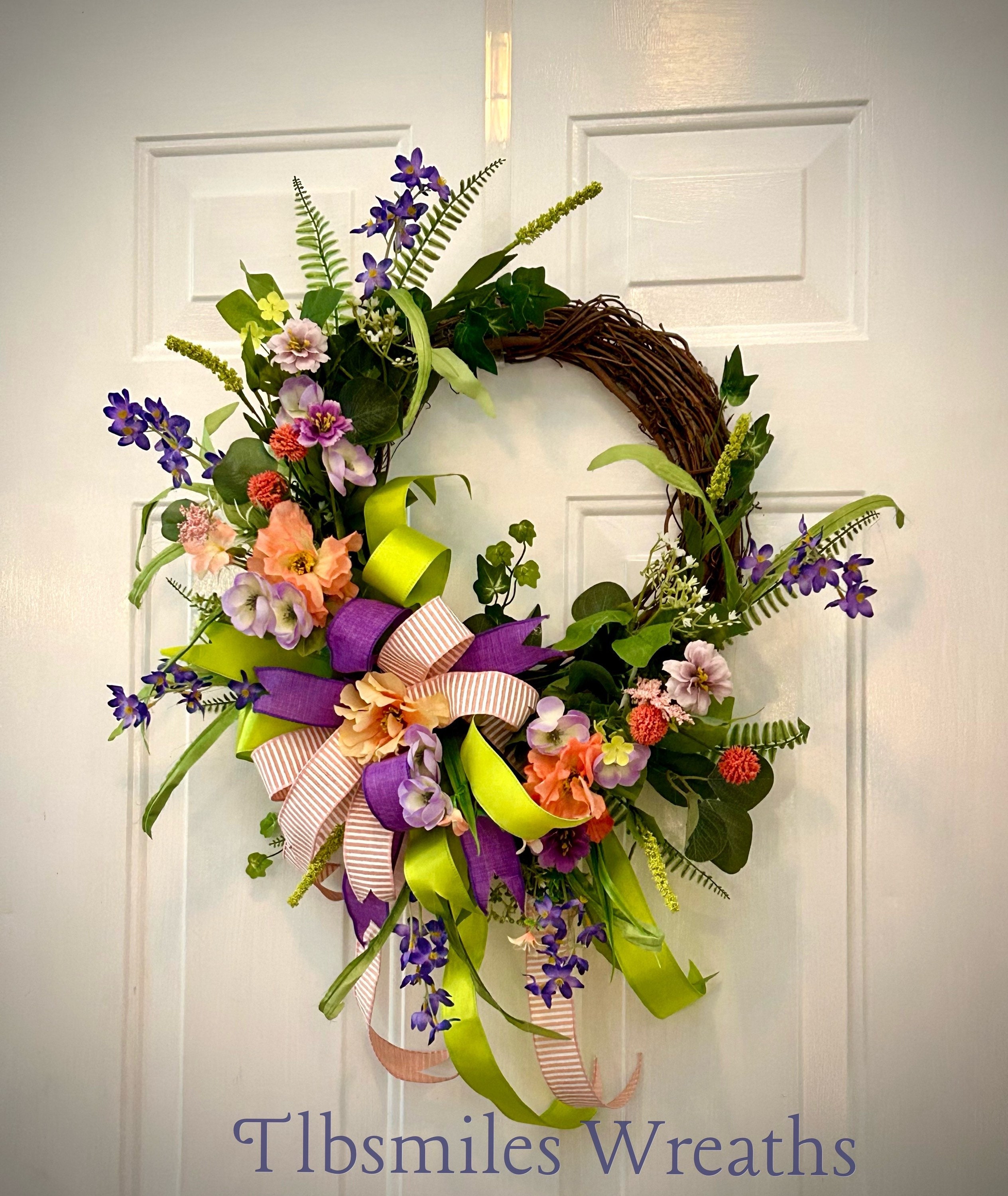 How To Hang A Wreath Without Damaging The Door Decor By The, 44 OFF