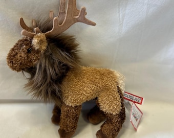 Douglas knuffels Eddie Elk pluche knuffeldier