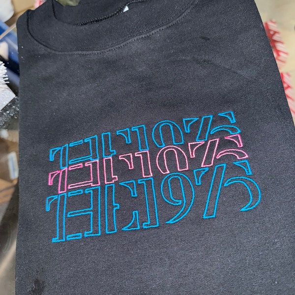 Das 1975 - inspirierte Sweatshirt