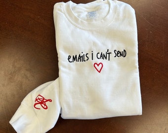 Sabrina - Email I Can't Send - inspired sweatshirt