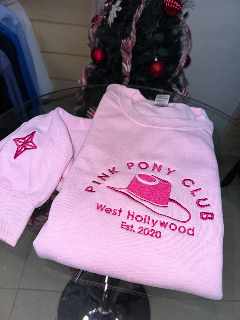 Chappell Pink Pony Club Inspired Sweatshirt Etsy