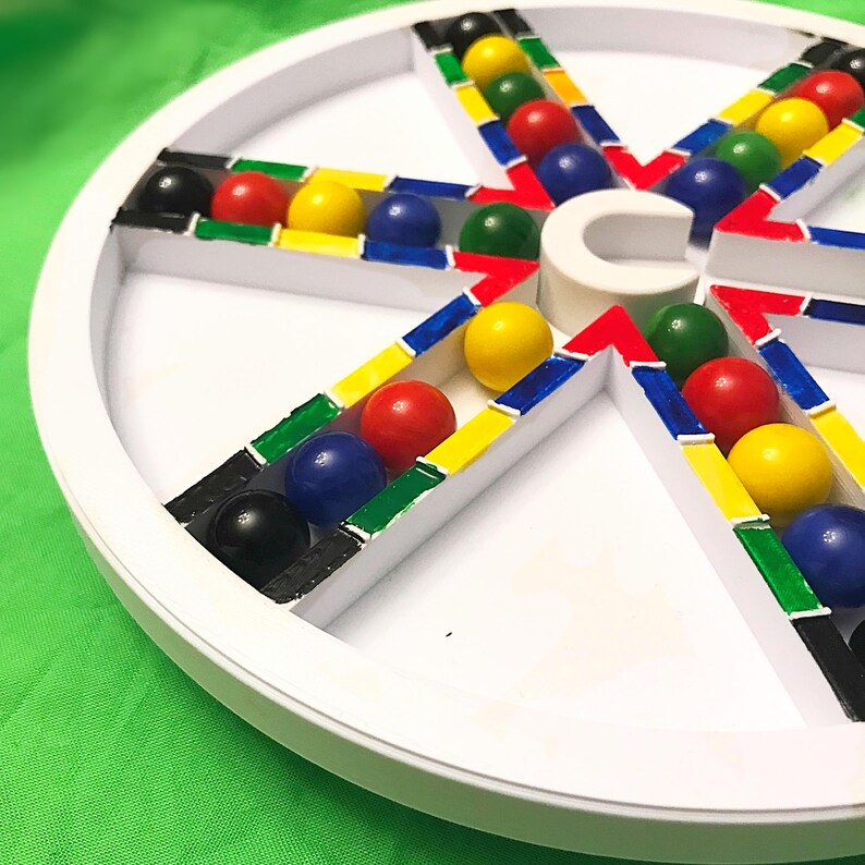 Survivor Inspired Marble Puzzle seen on Survivor Heroes Vs Etsy