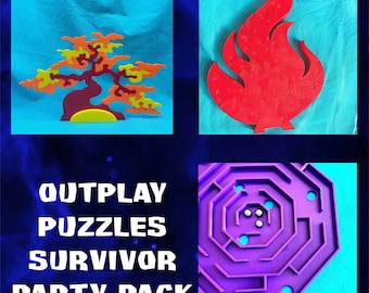 Pacchetto party puzzle SURVIVOR (Best Sellers - Pacchetto scontato)