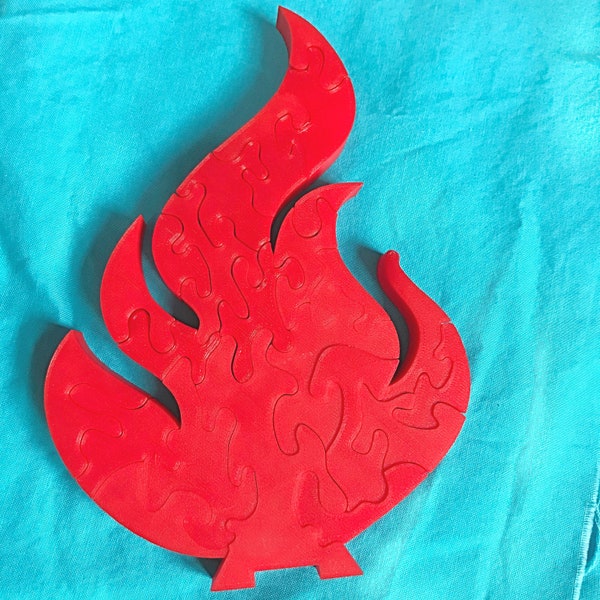 Survivor Inspired Fire Puzzle Replica (Seen on Survivor 26 Caramoan and 27 Blood VS Water)